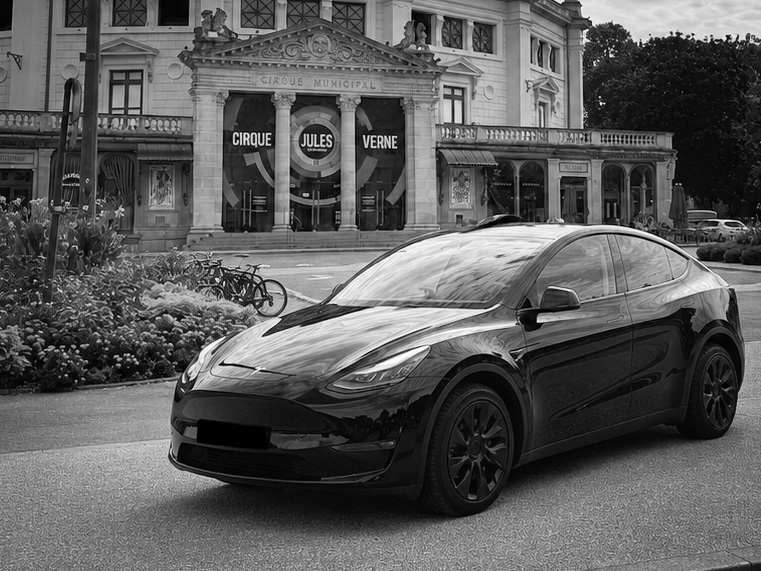 transport berline o-van tesla